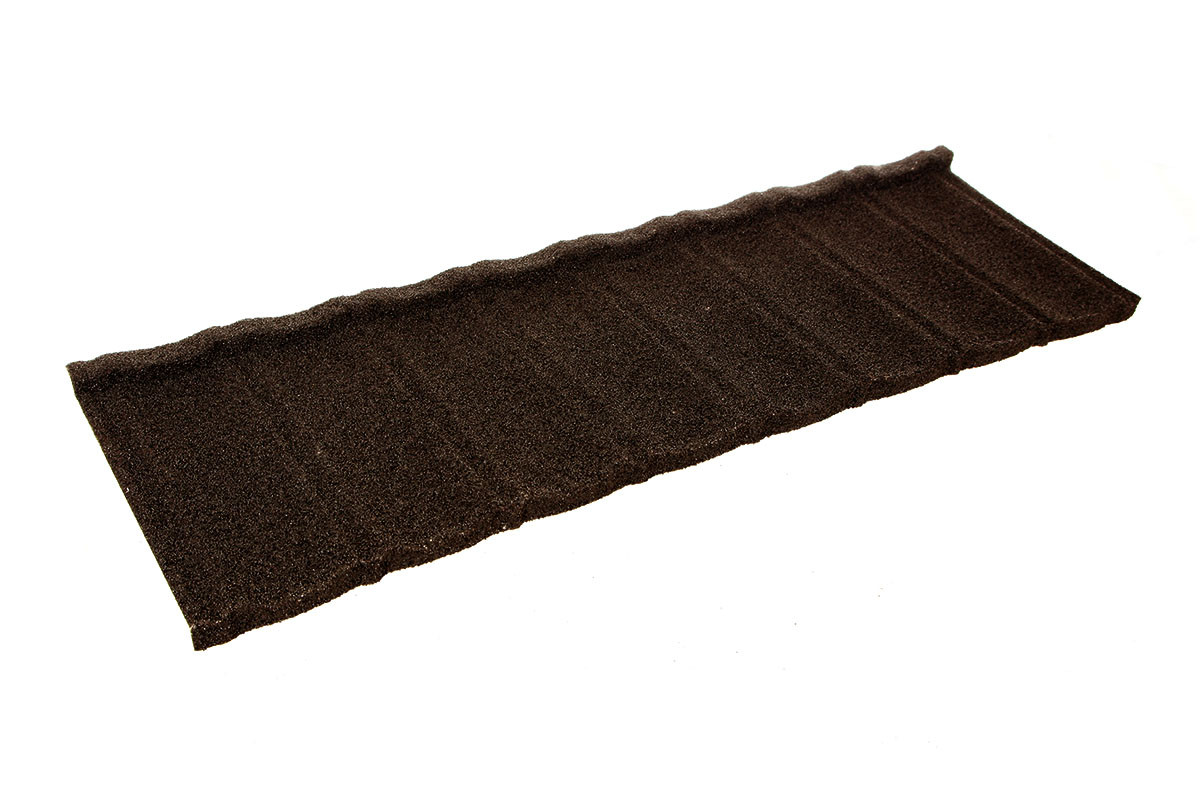 Britmet - Ultratile Plus - Lightweight Metal Roof Tile - Bramble Brown (0.9mm) Britmet - Ultratile Plus - Lightweight Metal Roof Tile - Bramble Brown (0.9mm)