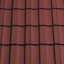 Sandtoft Lindum - Concrete Tile - Smooth Terracotta Red