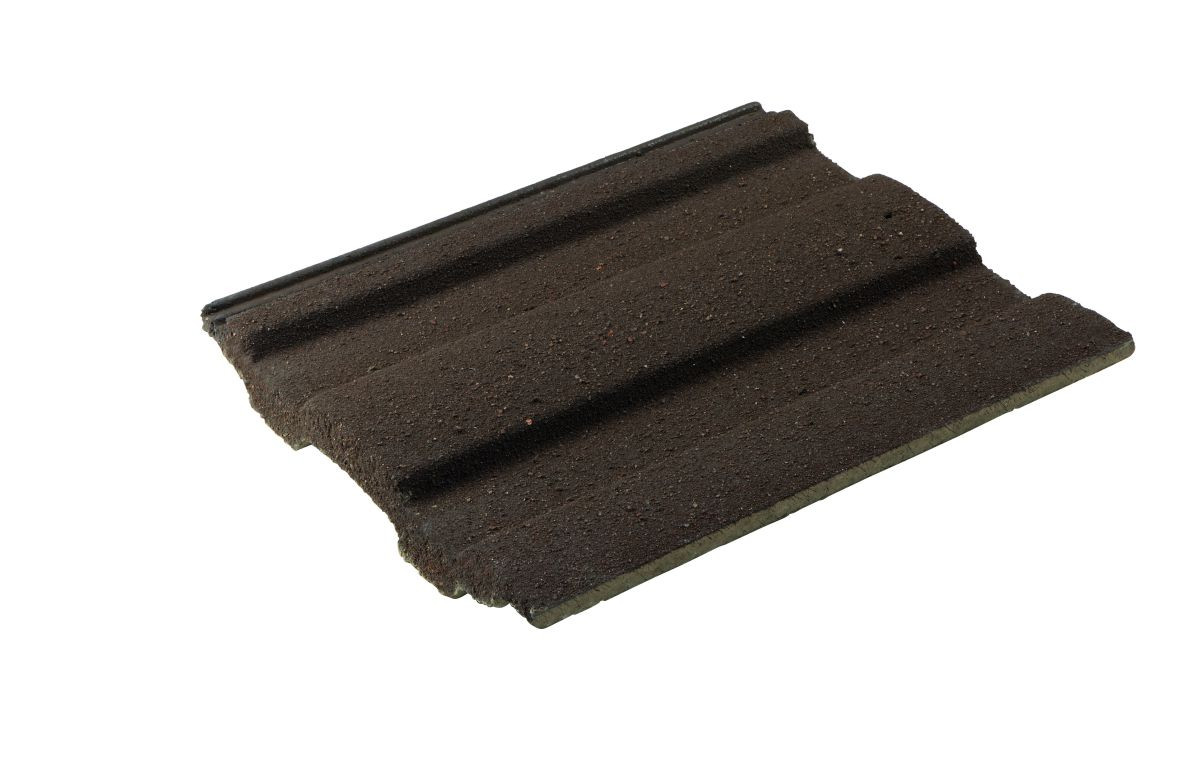Redland Renown Tile - Concrete Tile - Granular Brown (1501) Redland Renown Tile - Concrete Tile - Granular Brown (1501)