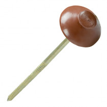 Corrapol-BT - Corrugated Bitumen Roof Sheet Fixings - Brown (Pack of 100)