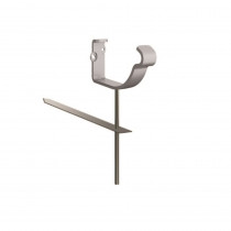 Lindab Steel Guttering - Rise and Fall Bracket - Magestic Galvanised - 150mm