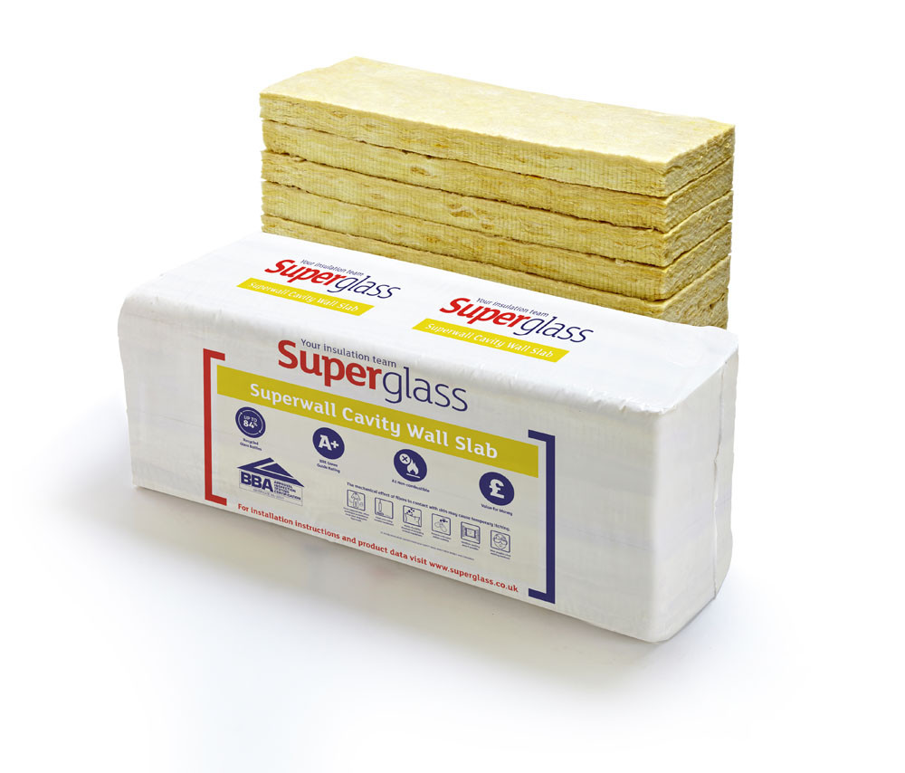 Superglass - Superwall 36 Cavity Wall Batt Superglass - Superwall 36 Cavity Wall Batt