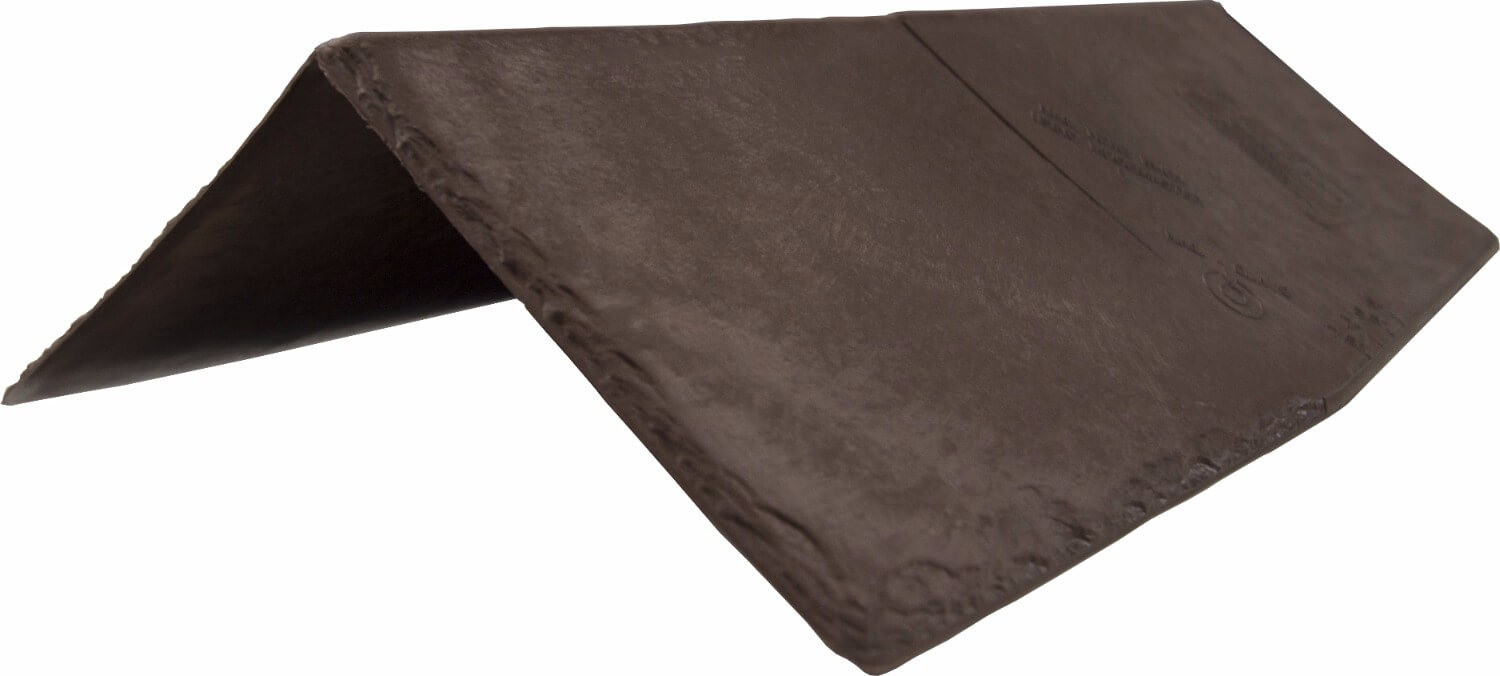 Tapco Synthetic Slate - Ridge & Hip - Chestnut Brown Tapco Synthetic Slate - Ridge & Hip - Chestnut Brown