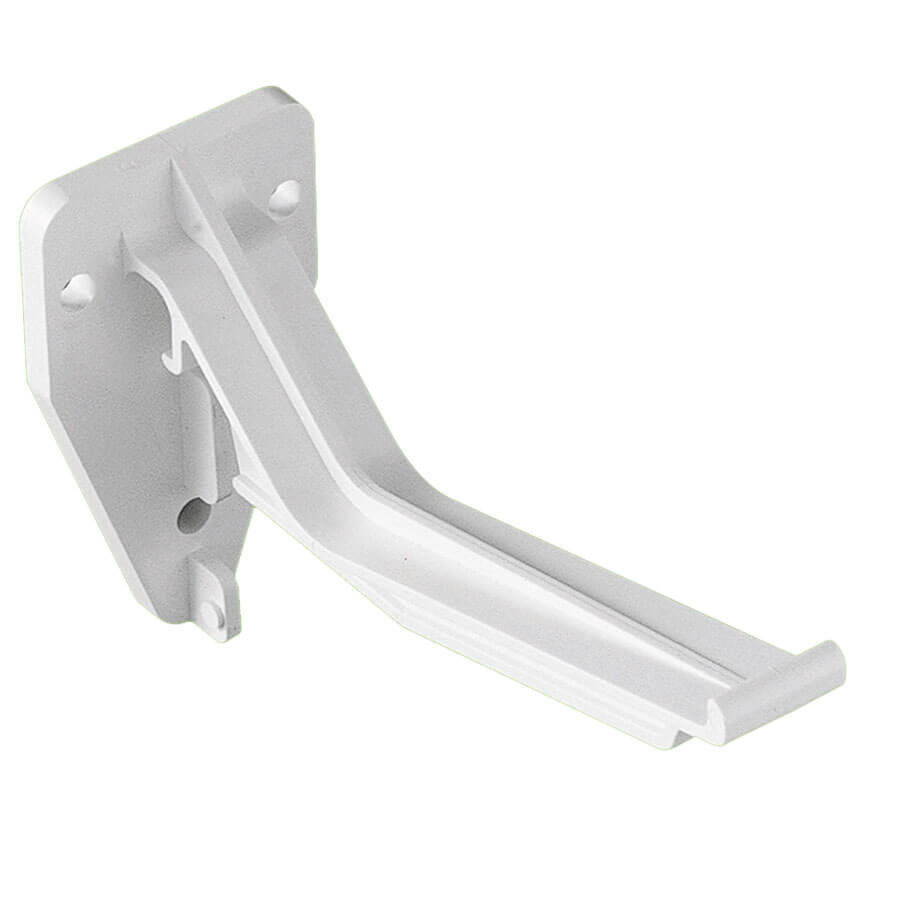 Plastic Guttering Universal Plus - Top Hung Fascia Bracket - 128mm - Brown Plastic Guttering Universal Plus - Top Hung Fascia Bracket - 128mm - Brown