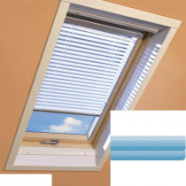 Fakro - AJP II 143 - Standard Manual Venetian Blind - Cyan Blue