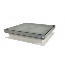 Em-Glaze Flat Glaze Skylight with 150mm PVC Vertical Upstand - Rectangle