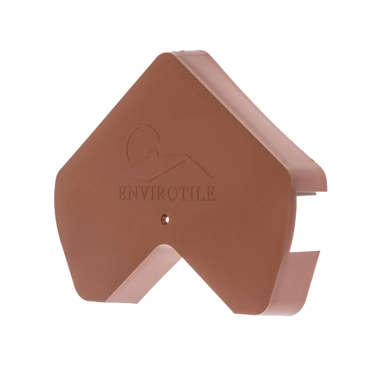 Envirotile - Gable End Cap - Terracotta Envirotile - Gable End Cap - Terracotta