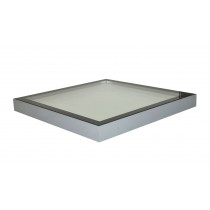 Em-Glaze Flat Glass Skylight to Suit Builders Upstand - Square