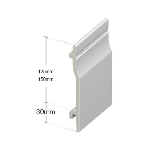 UPVC Shiplap Cladding Board Golden Oak (5m)