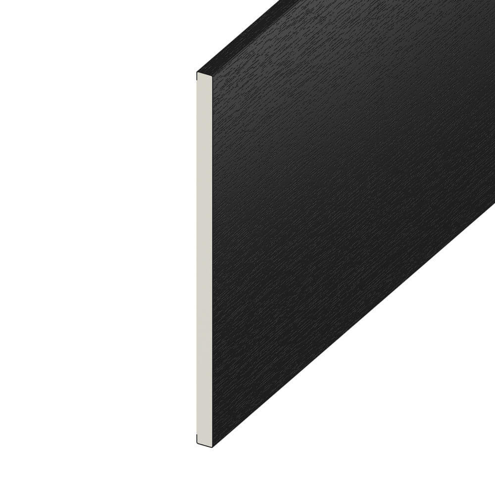 Soffit UPVC Board - Flat - Black Ash (5m) Soffit UPVC Board - Flat - Black Ash (5m)