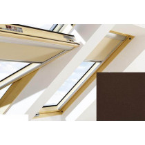Fakro - ARF II 257 - Manual Blackout Blind - Chocolate