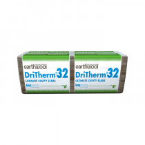 Knauf Insulation - Earthwool DriTherm Cavity Slab - 32 Ultimate