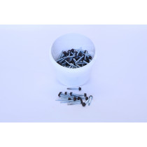 Britmet - Plus Tile (0.9mm) Range - Tek Screw - Titanium Grey