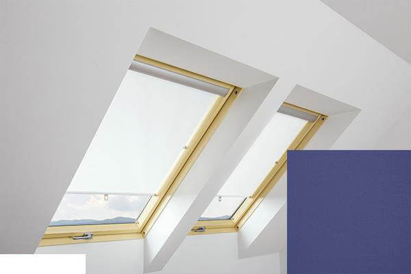 Fakro - ARS I 223 - Standard Manual Roller Blind - Blue Fakro - ARS I 223 - Standard Manual Roller Blind - Blue