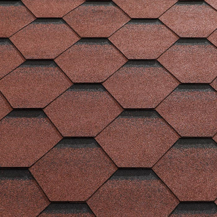 Katepal Katrilli Hexagonal Bitumen Roofing Shingles - 3m2 Per Pack