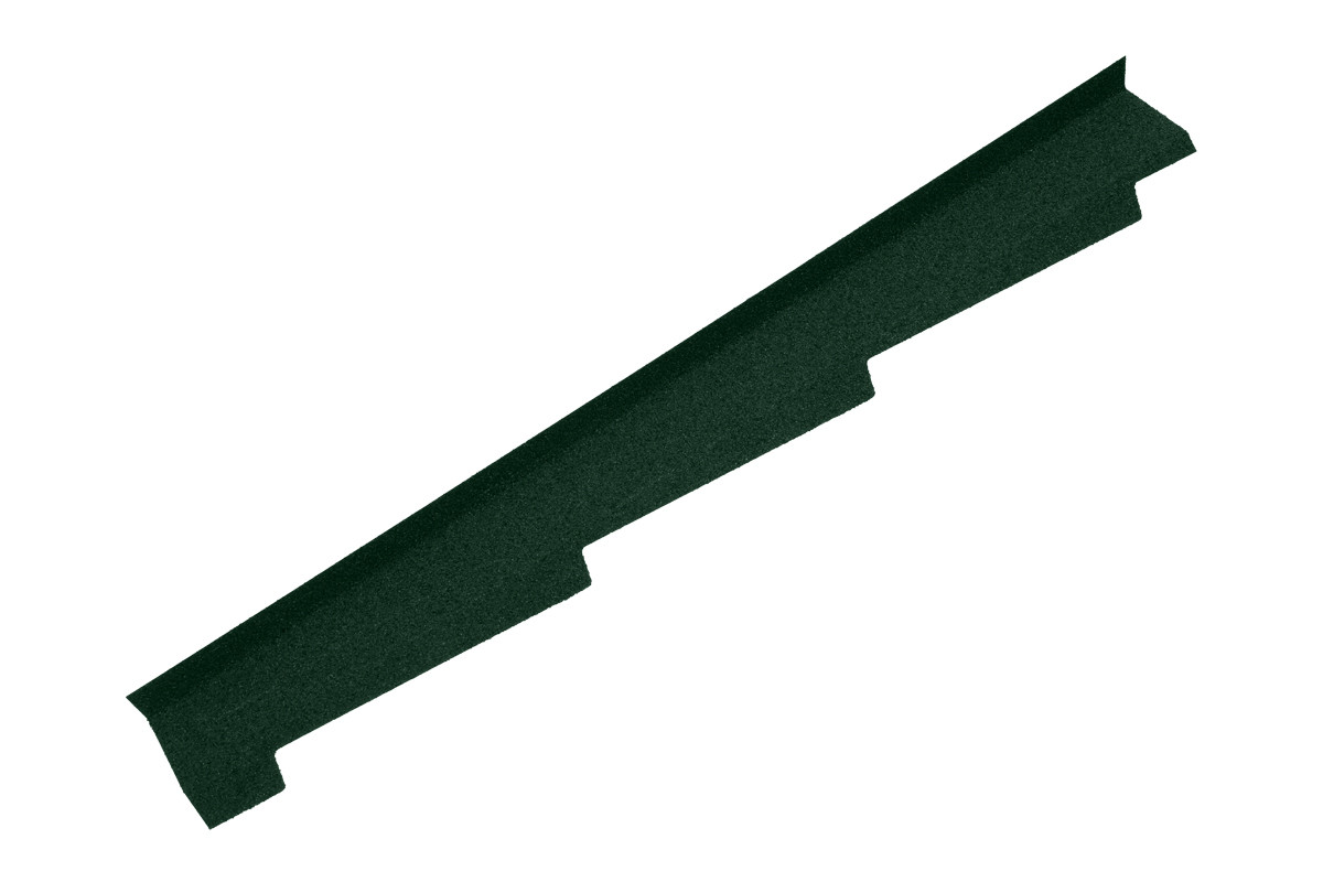 Britmet - Left Hand Side Wall Flashing - Tartan Green (1250mm) Britmet - Left Hand Side Wall Flashing - Tartan Green (1250mm)