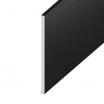 Soffit UPVC Board - Flat 150mm x 9mm - Black Ash (5m)