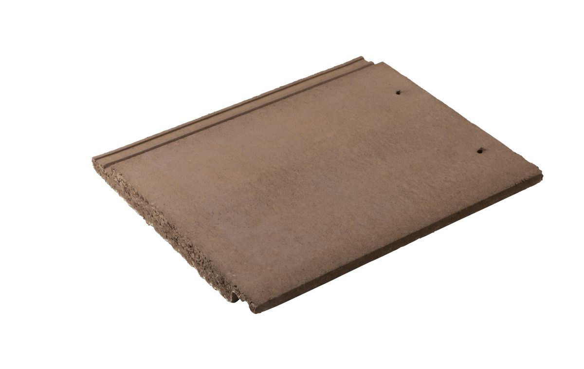 Redland Mini Stonewold Tile - Concrete Tile - Smooth Tudor Brown (4261) Redland Mini Stonewold Tile - Concrete Tile - Smooth Tudor Brown (4261)