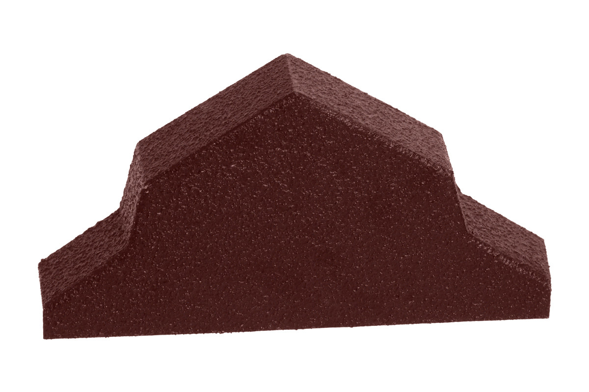 Britmet - Pantile 2000 - Ridge End Cap - Antique Red Britmet - Pantile 2000 - Ridge End Cap - Antique Red