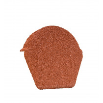 Lightweight Tiles - Granulated Ridge End Cap - Red
