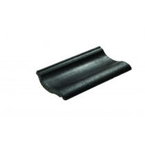 Redland Fenland Tile - Pantile Concrete Tile - Smooth Premier Black (5121)