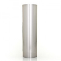 Stainleess Steel Single Skin Flue Pipe - 125mm/150mm - 500mm to 1000mm