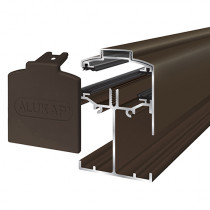 Alukap-SS - Low Profile Gable Bar - Brown