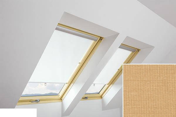 Fakro - ARS I 015 - Standard Manual Roller Blind - Hazelnut