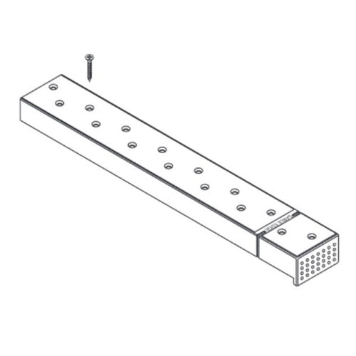 Universal Verge ClipsVerge FixingAluminium Verge Clips