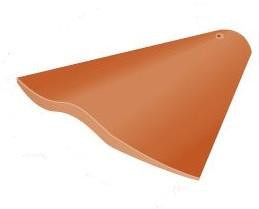 Sandtoft Concrete Bonnet - Smooth Brown