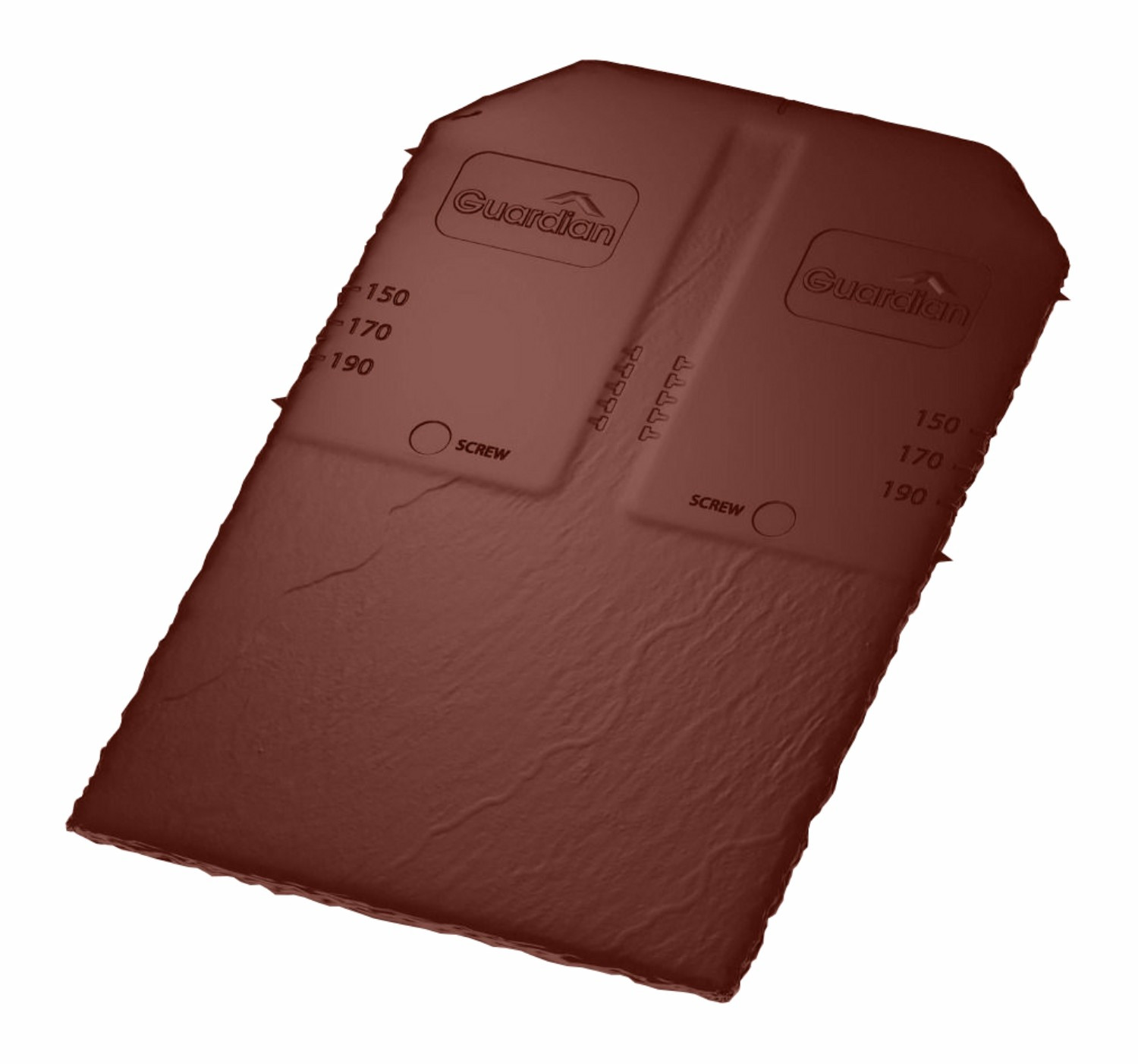 Guardian - Synthetic Slate Tile - Terracotta (Pack of 22) Guardian - Synthetic Slate Tile - Terracotta (Pack of 22)