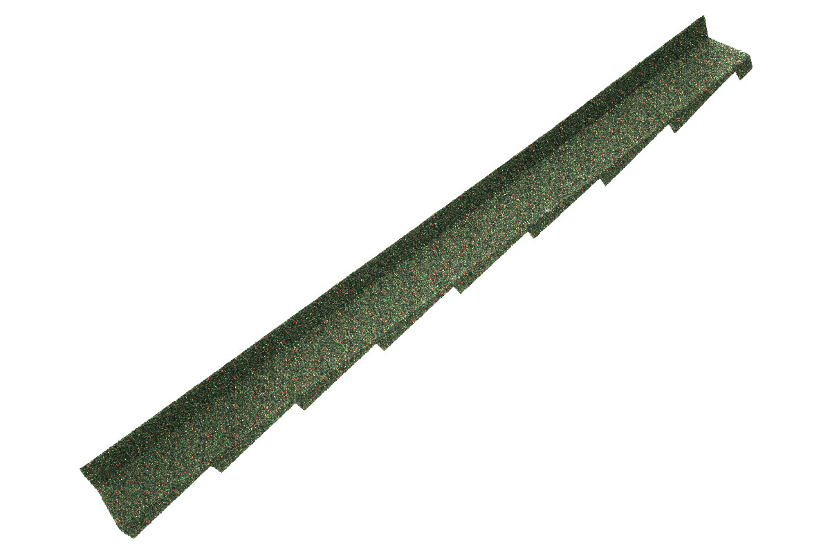 Britmet - Plaintile - Right Hand Side Wall Flashing - Moss Green (1250mm) Britmet - Plaintile - Right Hand Side Wall Flashing - Moss Green (1250mm)