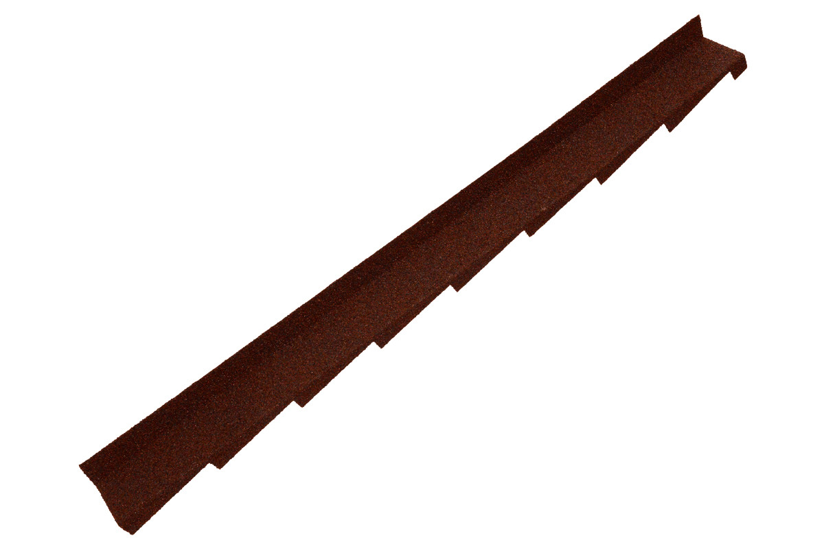 Britmet - Plaintile - Right Hand Side Wall Flashing - Rustic Terracotta (1250mm) Britmet - Plaintile - Right Hand Side Wall Flashing - Rustic Terracotta (1250mm)