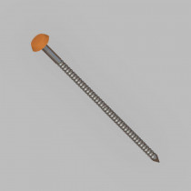 Soffit, Fascia & Capping Board Polytop Fixing Nails - 65mm - Irish Oak (Pack of 100)