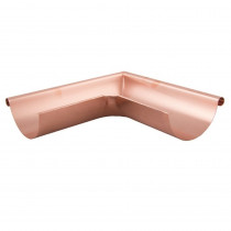 Lindab Natural Copper Guttering - External Welded Gutter Angle