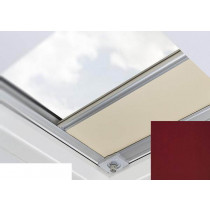 Fakro - ARF/D II 056 - Flat Roof Manual Blackout Blind - Walnut Brown