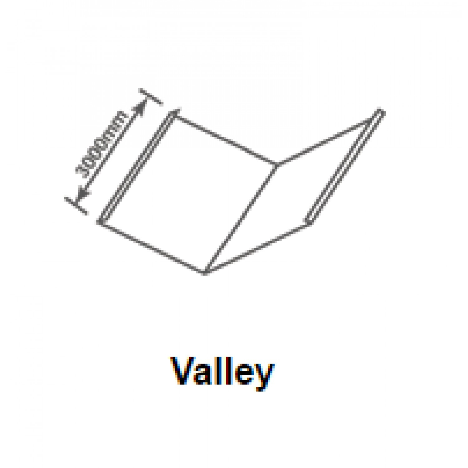 Britmet - Pantile 2000 - Valley Flashing - Sage Green (2000mm) Britmet - Pantile 2000 - Valley Flashing - Sage Green (2000mm)