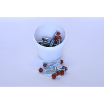 Britmet - Pantile 2000 - Main Fixings - Terracotta (85mm)