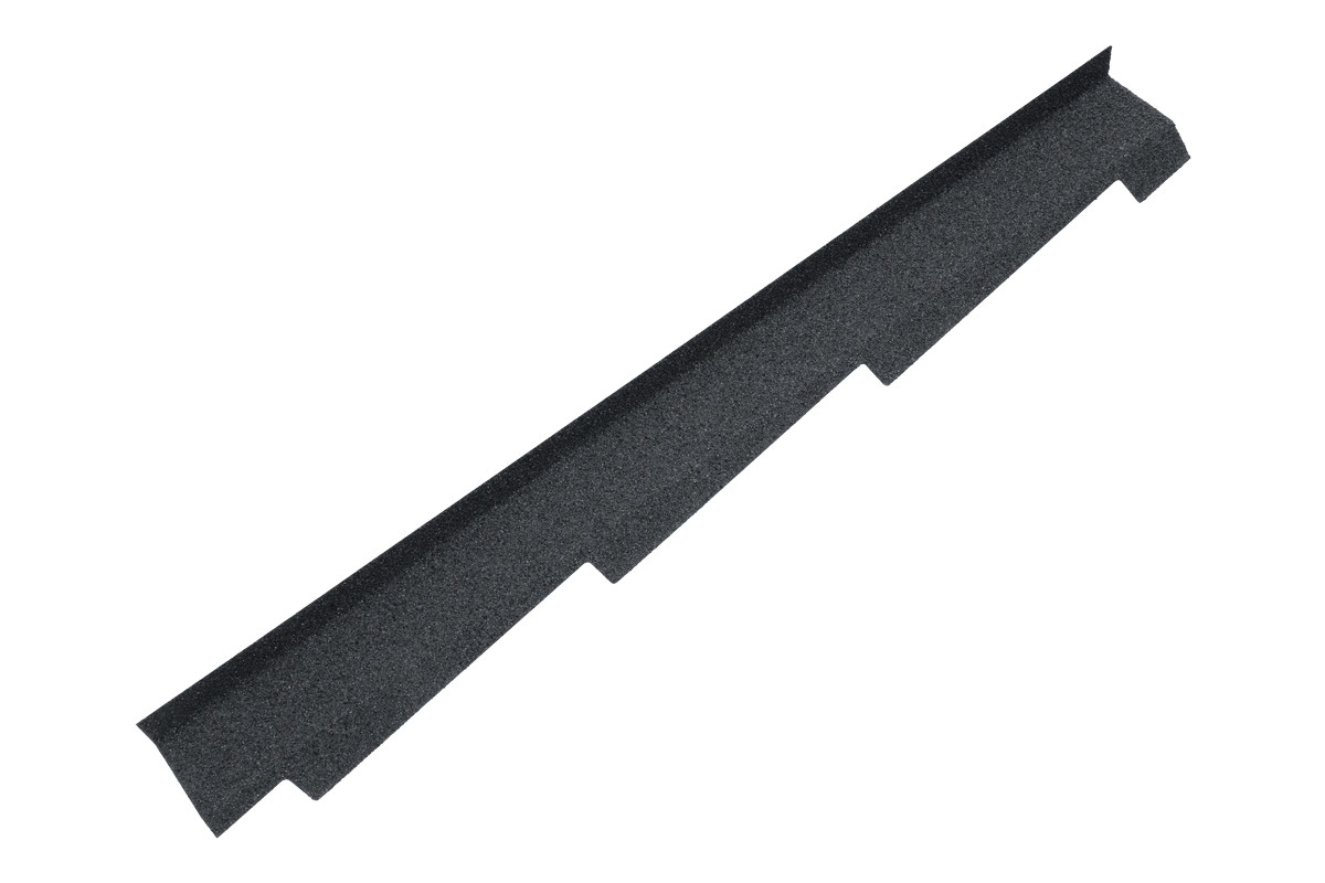 Britmet - Right Hand Side Wall Flashing - Titanium Grey (1250mm) Britmet - Right Hand Side Wall Flashing - Titanium Grey (1250mm)