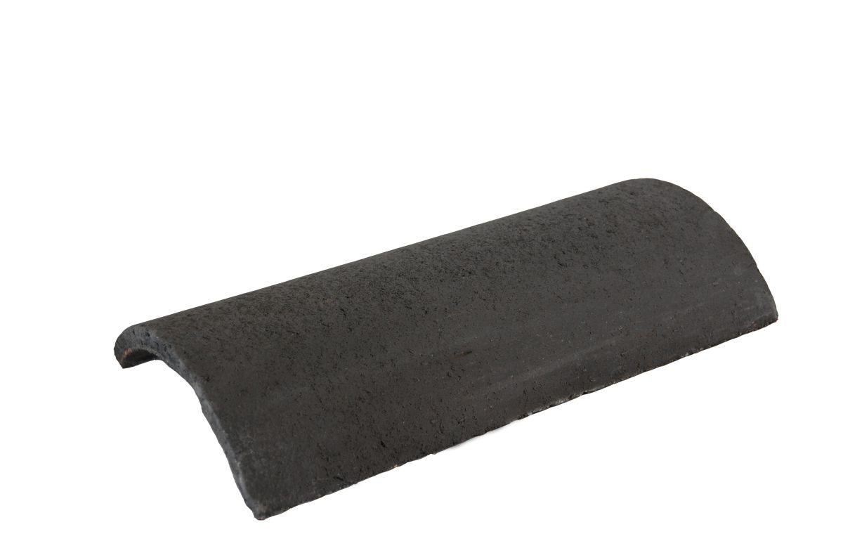 Redland Concrete Third Round Hip - Smooth Slate Grey Redland Concrete Third Round Hip - Smooth Slate Grey
