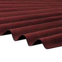 Corrapol-BT - Corrugated Bitumen Roof Sheet - Red (2000 x 930mm)