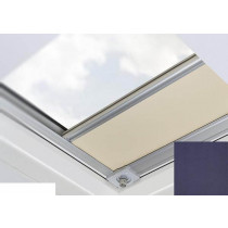 Fakro - ARF/D I 051 - Flat Roof Manual Blackout Blind - Midnight Blue