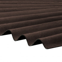Corrapol-BT - Corrugated Bitumen Roof Sheet - Brown (2000 x 930mm)