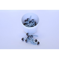 Britmet - Pantile 2000 - Main Fixings - Tudor Brown (85mm)