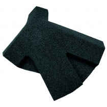 ExtraLight - Half Victorian / Edwardian Right Hand Top Cap - Charcoal