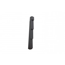 Lightweight Tiles - Smooth Budget Verge (Side Flashing) - Left Hand - Black