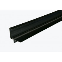 Corovent CDV - 5m Continuous Dry Verge (R Profile) - Black