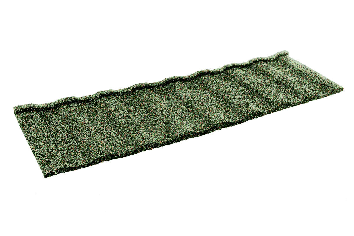Britmet - Profile 49 Plus - Lightweight Metal Roof Tile - Moss Green (0.9mm) Britmet - Profile 49 Plus - Lightweight Metal Roof Tile - Moss Green (0.9mm)