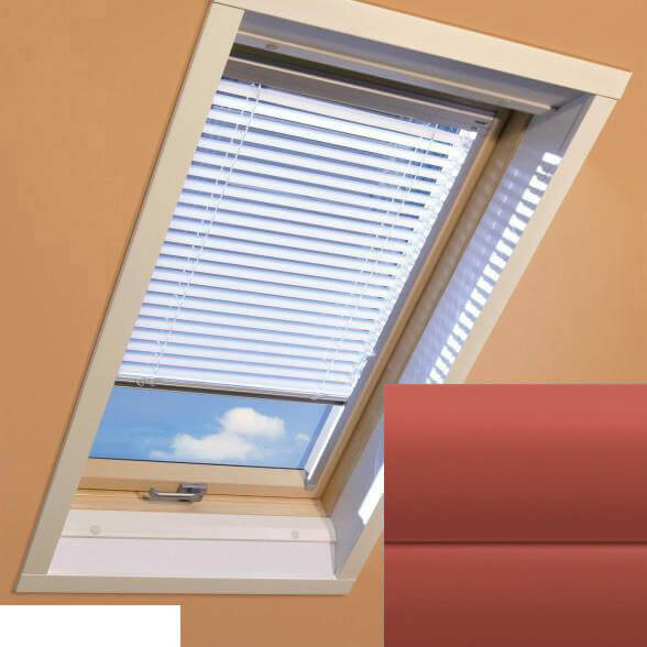 Fakro - AJP II 156 - Standard Manual Venetian Blind - Terracotta Fakro - AJP II 156 - Standard Manual Venetian Blind - Terracotta