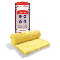 Superglass - Multi-Roll 44 Loft Roll Insulation (6.05m x 1180mm x 150mm - 7.71m2)